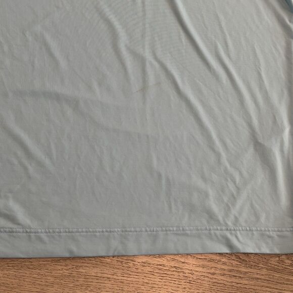 FootJoy Golf Sweater Mens Large Blue 1/4 Zip Pullover Stretch Preppy Athletic - Picture 9 of 9